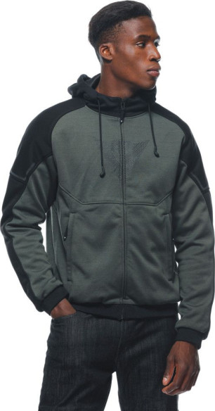 Hanorac Moto Daemon/X Safety Full Zip Green/Black 25