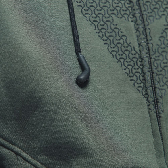 Hanorac Moto Daemon/X Safety Full Zip Green/Black 25