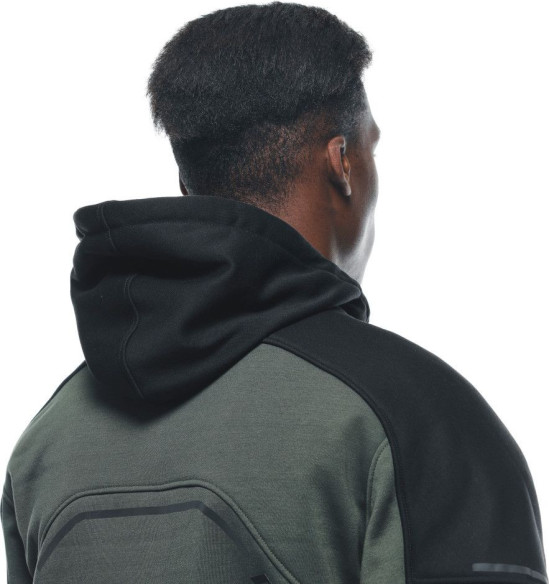 Hanorac Moto Daemon/X Safety Full Zip Green/Black 25