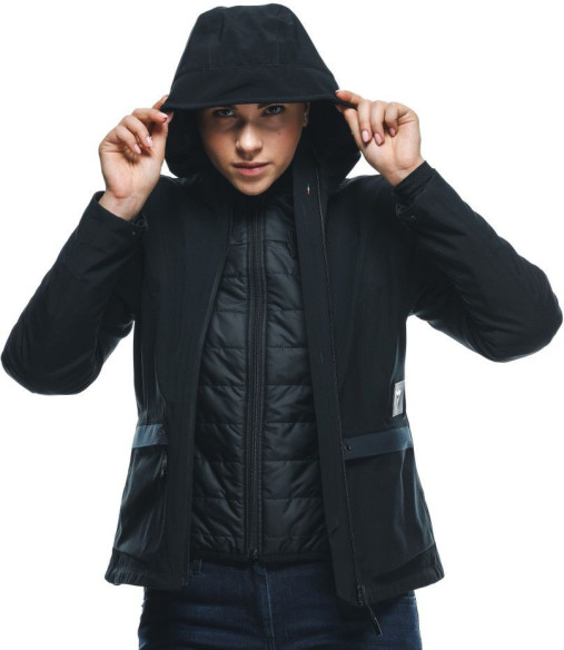 Geaca Moto Textila Dama Centrale Absoluteshell Pro Black 25