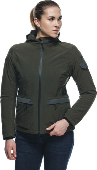 Geaca Moto Textila Dama Centrale Absoluteshell Pro Green 25