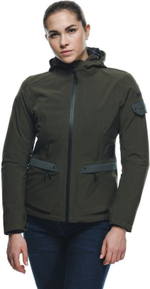 Geaca Moto Textila Dama Centrale Absoluteshell Pro Green 25