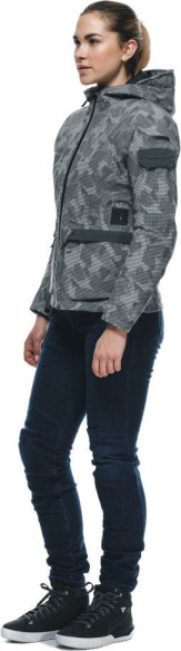 Geaca Moto Textila Dama Centrale Abs?luteshell Pro London Fog Camo Dots 25