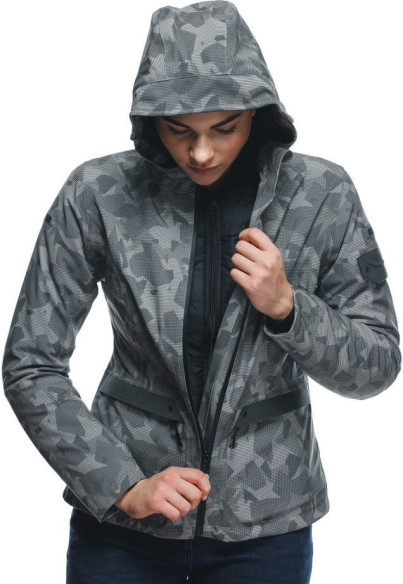 Geaca Moto Textila Dama Centrale Abs?luteshell Pro London Fog Camo Dots 25