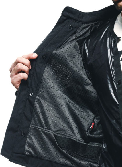 Geaca Moto Racing Textila Air Frame 3 Tex Black/Black/Black 25