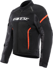 Geaca Moto Racing Textila Air Frame 3 Tex Black/Black/Red/Fluo 25