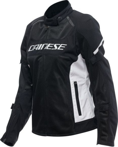 Geaca Moto Racing Textila Dama Air Frame 3 Tex Black/White/White 25