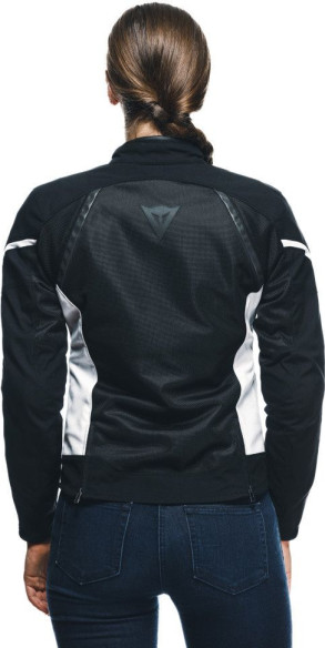 Geaca Moto Racing Textila Dama Air Frame 3 Tex Black/White/White 25