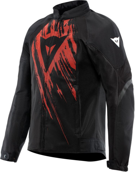 Geaca Moto Racing Textila Herosphere Tex Black/Red/Tarmac 25
