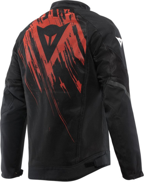 Geaca Moto Racing Textila Herosphere Tex Black/Red/Tarmac 25