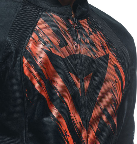 Geaca Moto Racing Textila Herosphere Tex Black/Red/Tarmac 25