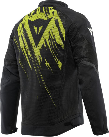 Geaca Moto Racing Textila Herosphere Tex Black/Fluo/Yellow/Tarmac 25
