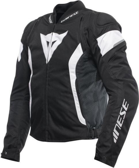 Geaca Moto Racing Textila Avro 5 Tex Black/White/Black 25
