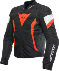 Geaca Moto Racing Textila Avro 5 Tex Black/Red/Fluo/White 25