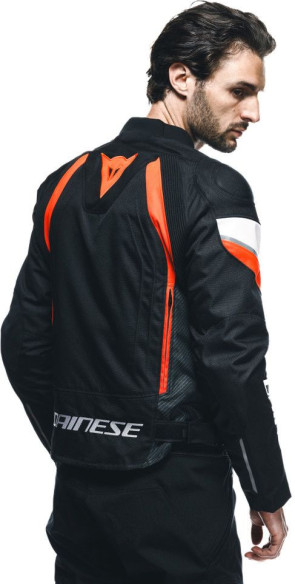 Geaca Moto Racing Textila Avro 5 Tex Black/Red/Fluo/White 25