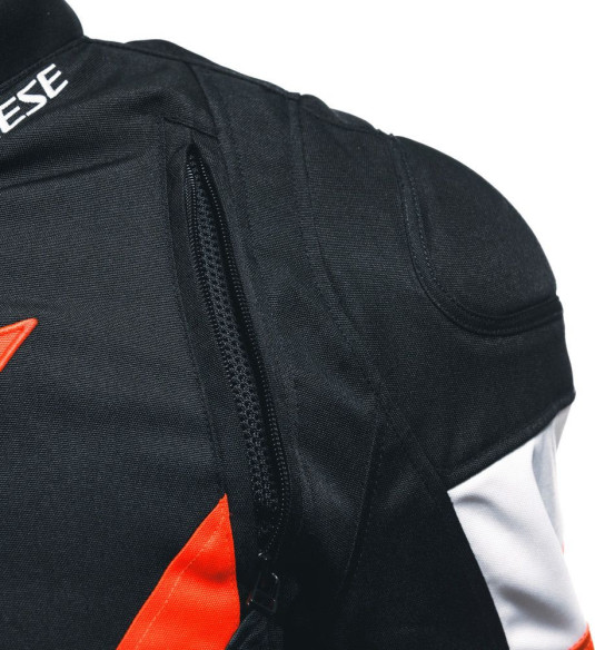 Geaca Moto Racing Textila Avro 5 Tex Black/Red/Fluo/White 25