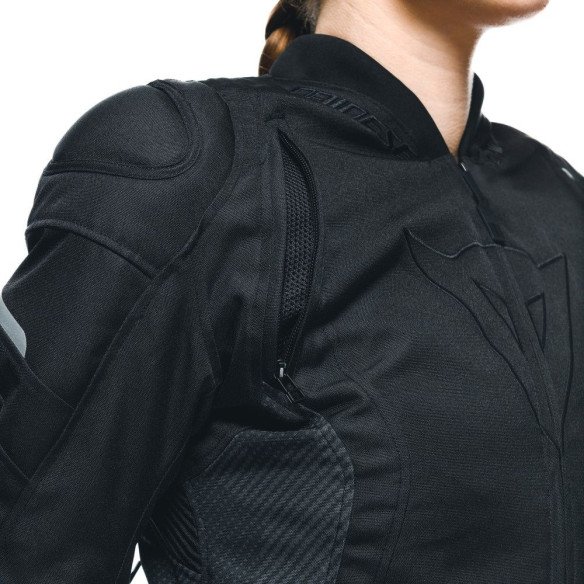 Geaca Moto Racing Textila Dama Avro 5 Tex Black/Black/Black 25