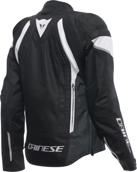 Geaca Moto Racing Textila Dama Avro 5 Tex Black/White/Black 25
