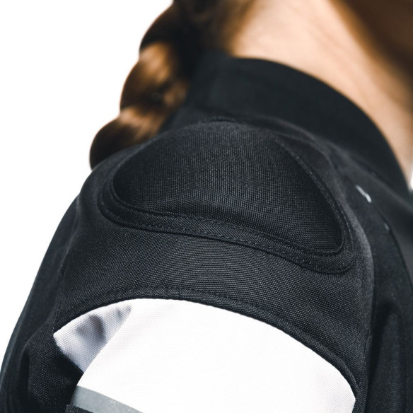 Geaca Moto Racing Textila Dama Avro 5 Tex Black/White/Black 25