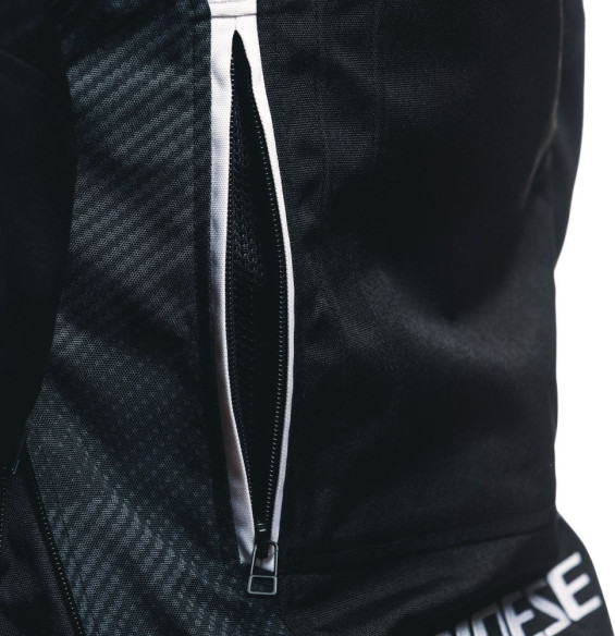 Geaca Moto Racing Textila Dama Avro 5 Tex Black/White/Black 25