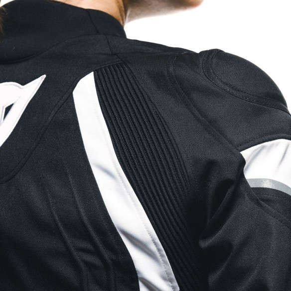Geaca Moto Racing Textila Dama Avro 5 Tex Black/White/Black 25
