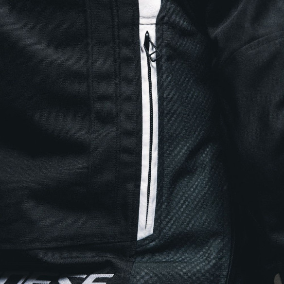 Geaca Moto Racing Textila Dama Avro 5 Tex Black/White/Black 25
