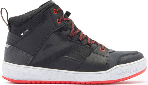 Ghete Moto Suburb D/Wp Black/White/Red/Lava 25