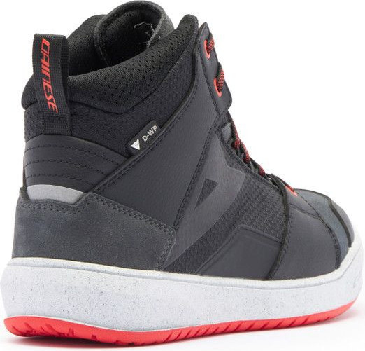Ghete Moto Suburb D/Wp Black/White/Red/Lava 25