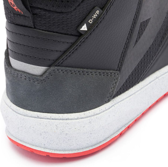 Ghete Moto Suburb D/Wp Black/White/Red/Lava 25