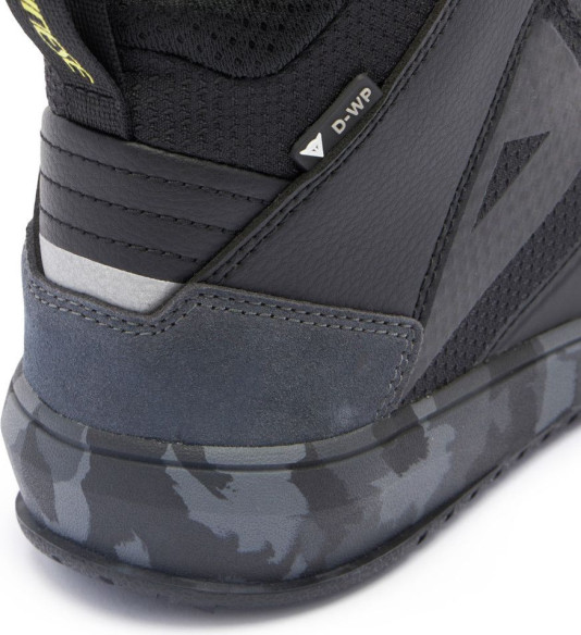 Ghete Moto Suburb D/Wp Black/Camo/Acid/Yellow 25