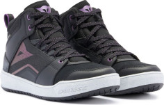 Ghete Moto Dama Suburb D/Wp Black/White/Metal/Purple 25