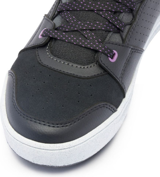 Ghete Moto Dama Suburb D/Wp Black/White/Metal/Purple 25