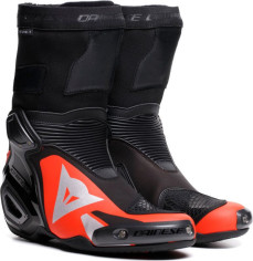 Cizme Moto Racing Axial 2 Black/Red/Fluo 25