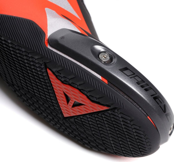 Cizme Moto Racing Axial 2 Black/Red/Fluo 25