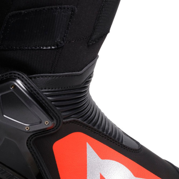 Cizme Moto Racing Axial 2 Black/Red/Fluo 25