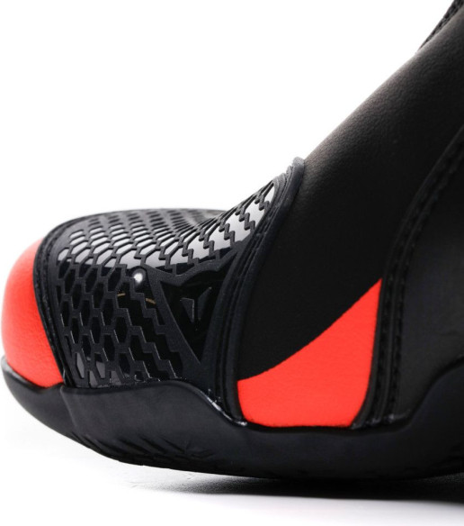 Cizme Moto Racing Axial 2 Black/Red/Fluo 25