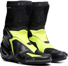 Cizme Moto Racing Axial 2 Black/Yellow/Fluo 25