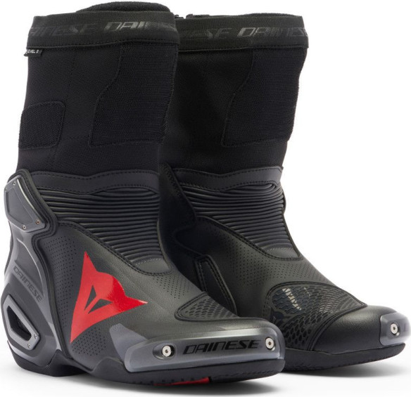 Cizme Moto Racing Axial 2 Air Black/Black/Red/Fluo 25