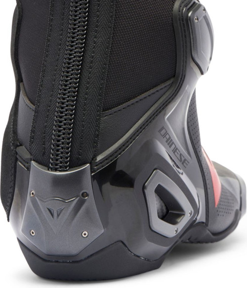 Cizme Moto Racing Axial 2 Air Black/Black/Red/Fluo 25