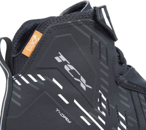 Ghete Moto R04D WP Black/White 25