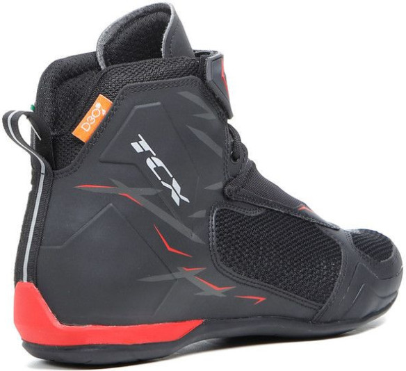 Ghete Moto R04D Air Black/Red 25