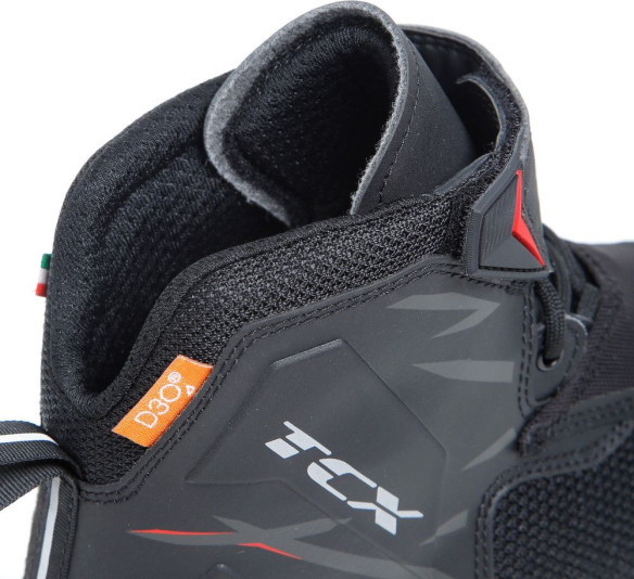 Ghete Moto R04D Air Black/Red 25