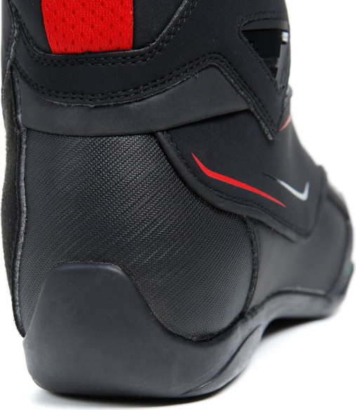 Ghete Moto Zeta WP Black/Red 25