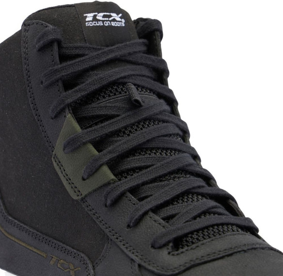 Ghete Moto Mood 2 Gore/Tex Black/White/Green 25