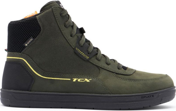 Ghete Moto Mood 2 Gore/Tex Green/Black/Yellow 25