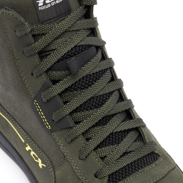 Ghete Moto Mood 2 Gore/Tex Green/Black/Yellow 25
