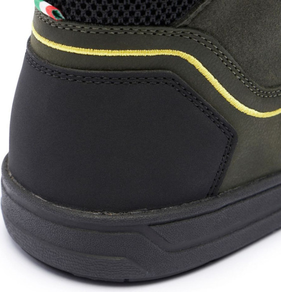 Ghete Moto Mood 2 Gore/Tex Green/Black/Yellow 25