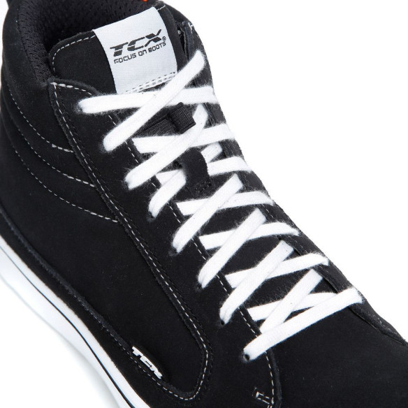 Ghete Moto Street 3 WP Black/White 25