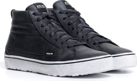 Ghete Moto Street 3 WP Black/Black/White 25