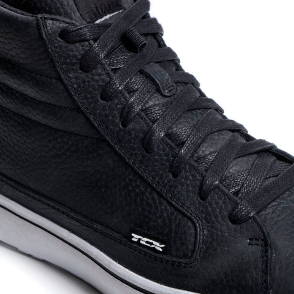 Ghete Moto Street 3 WP Black/Black/White 25